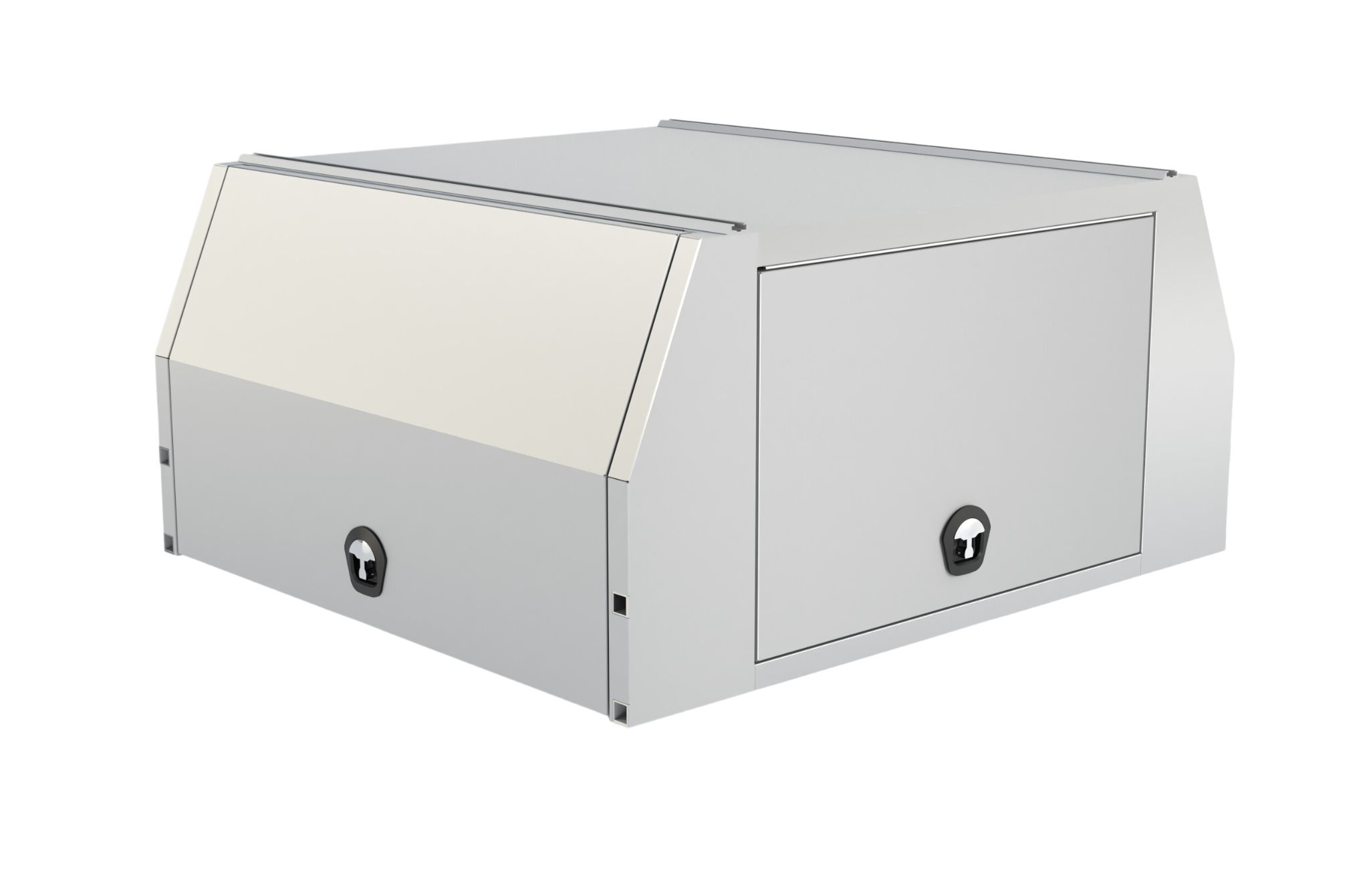 X3-1650 3 Doors Raw Alloy UTE Canopy from Oz Chivalry