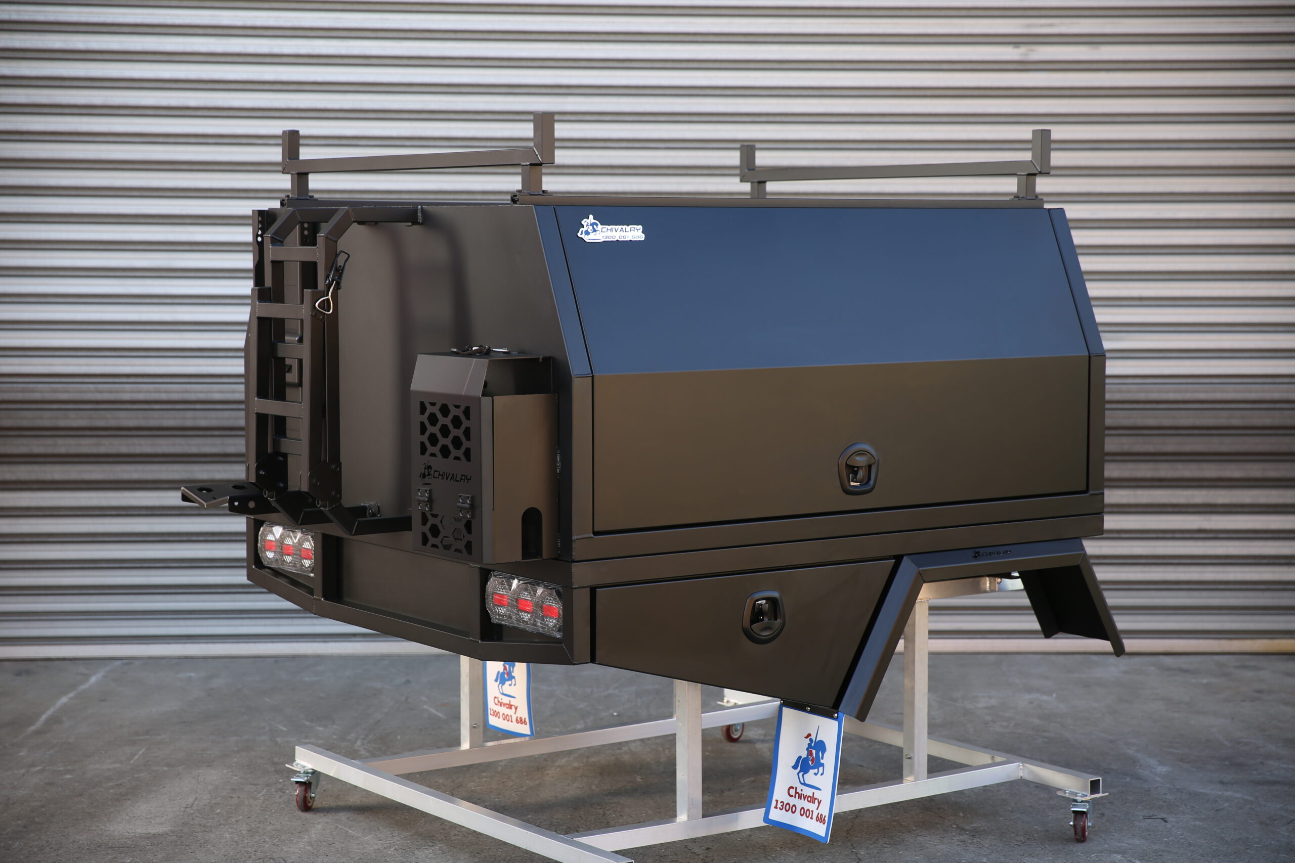 Work-ready UTE canopy designed for secure storage and off-road use