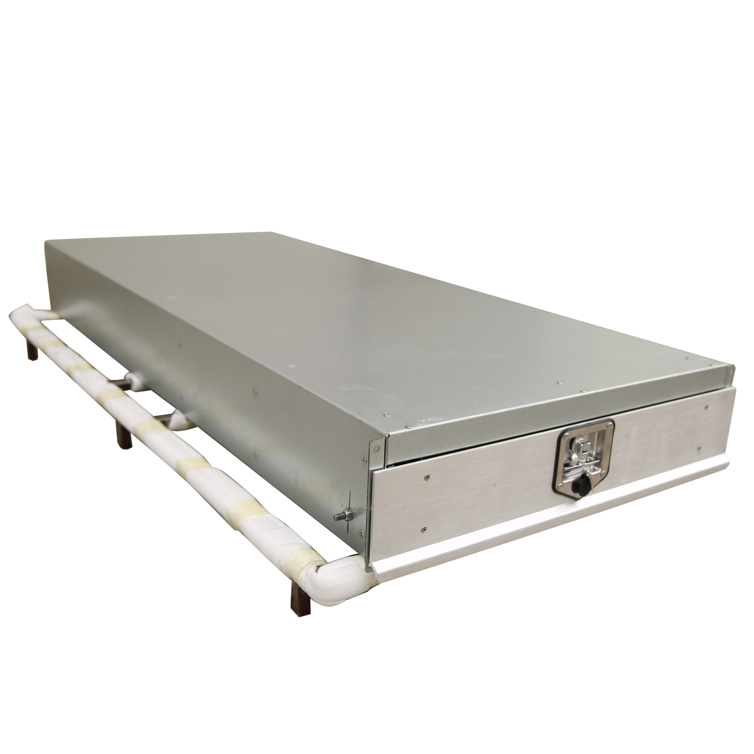 T1 1500mm trundle tray built from 25mm steel flat plate