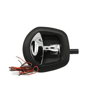One Whale Tail Central-Controlled Lock-Black/Chrome(Price per Unit)