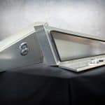Heavy-duty tapered aluminium under-tray toolboxes with weatherproof seals and piano hinge opening by Oz Chivalry