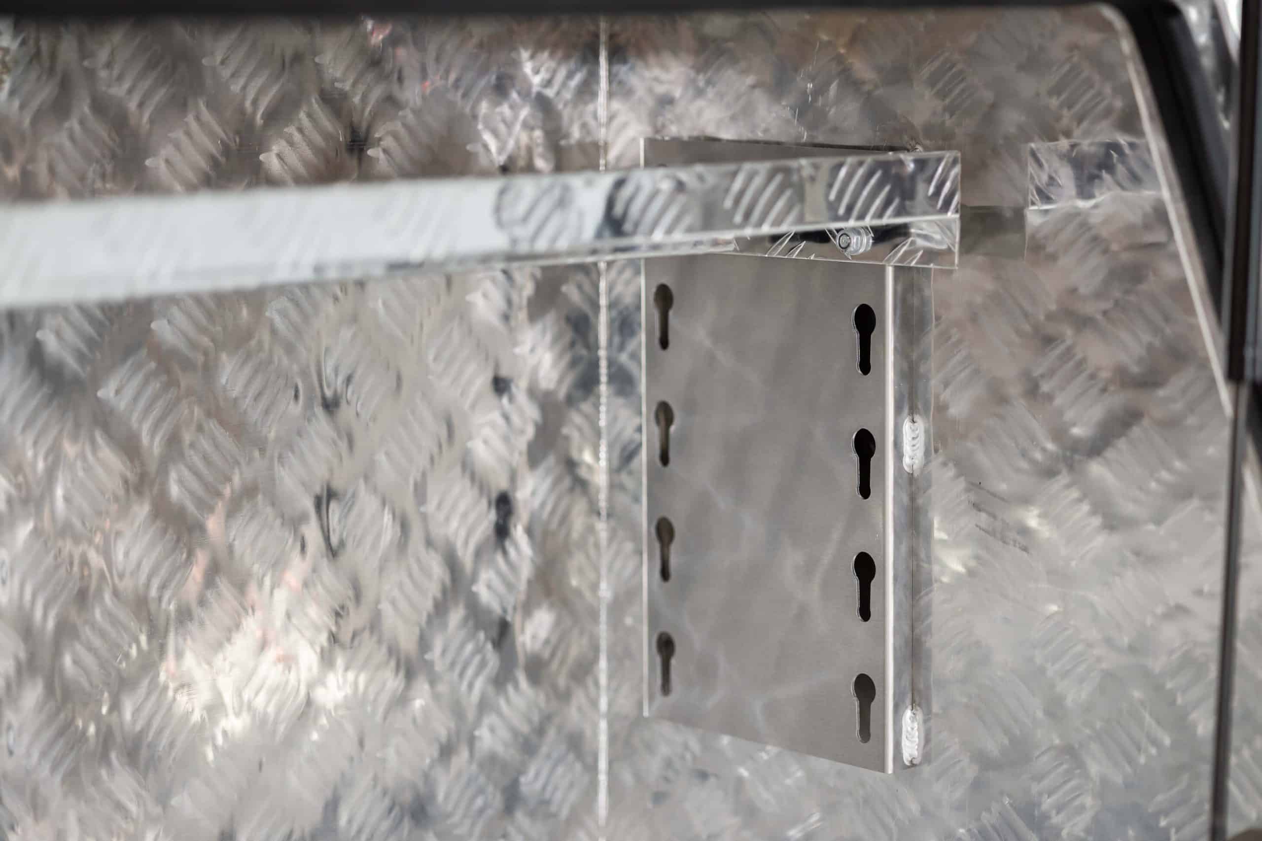 UTE canopy interior built for durability and efficient storage access