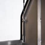 UTE canopy door with a mounted gas strut system designed for smooth, upward-opening operation