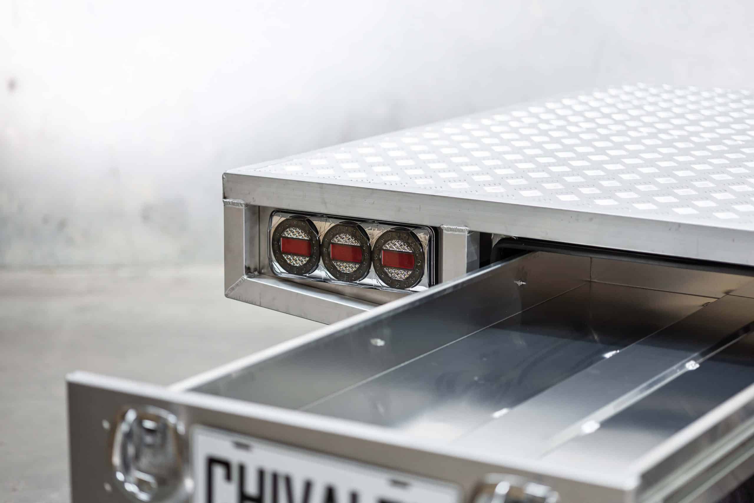 Durable trundle tray system designed for strength and usability