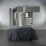 Lockable alloy toolbox ideal for secure tool storage