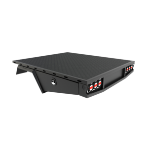 T3-1650mmL x1840mmW Dual Cab Tray Black