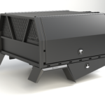 Reliable steel UTE canopy with reinforced body design