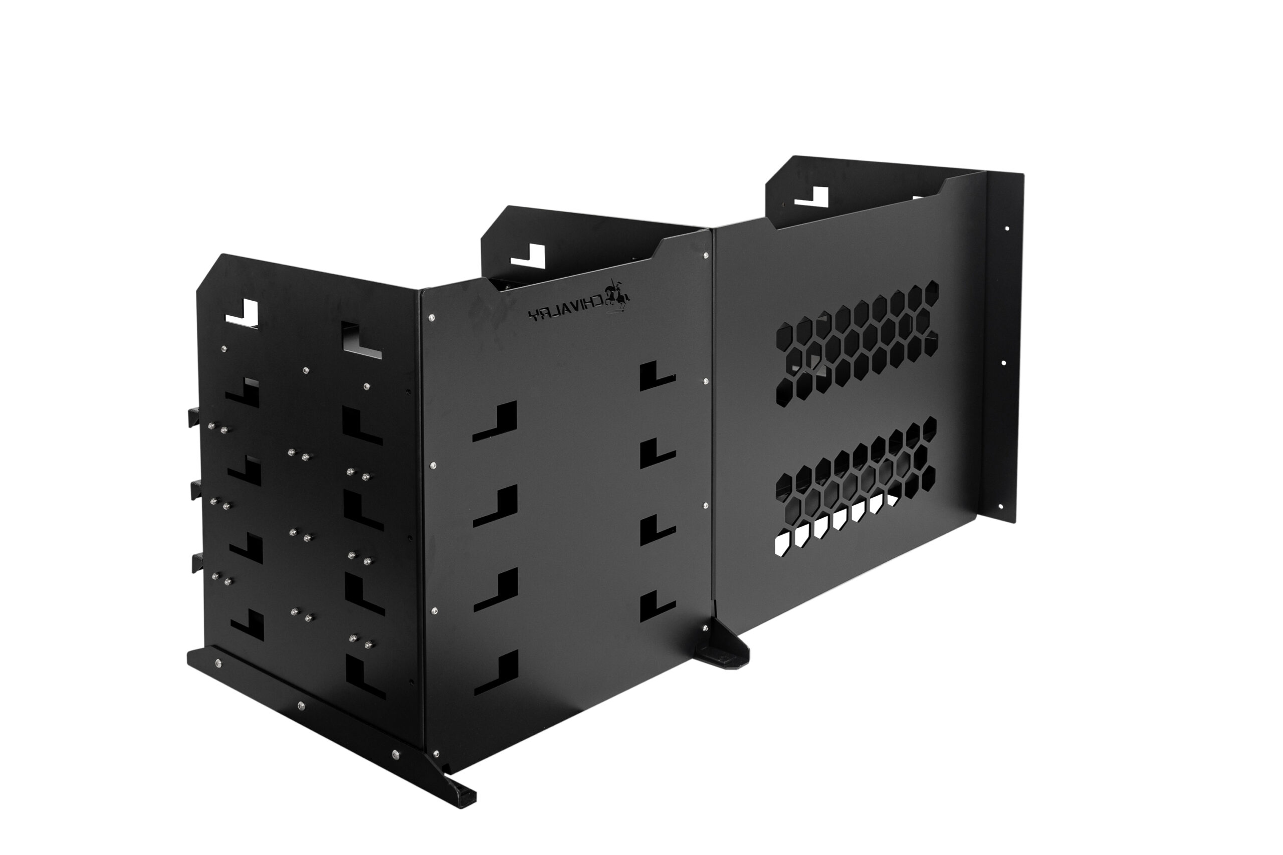 Dual side access aluminium drawer system for UTE canopy