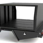 Professional-grade black service body with minimalist styling