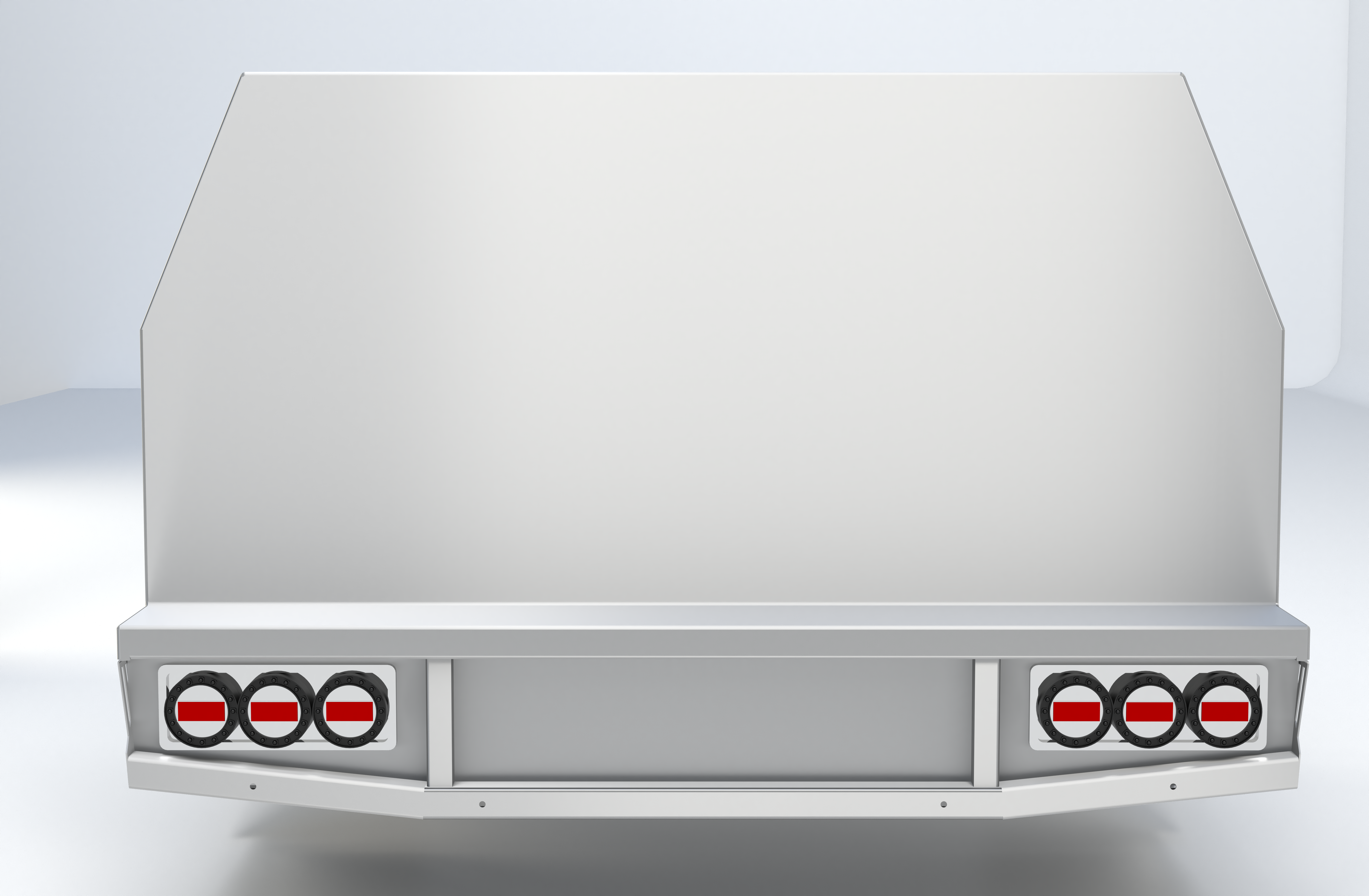 1800mm base service body built from 25mm flat alloy