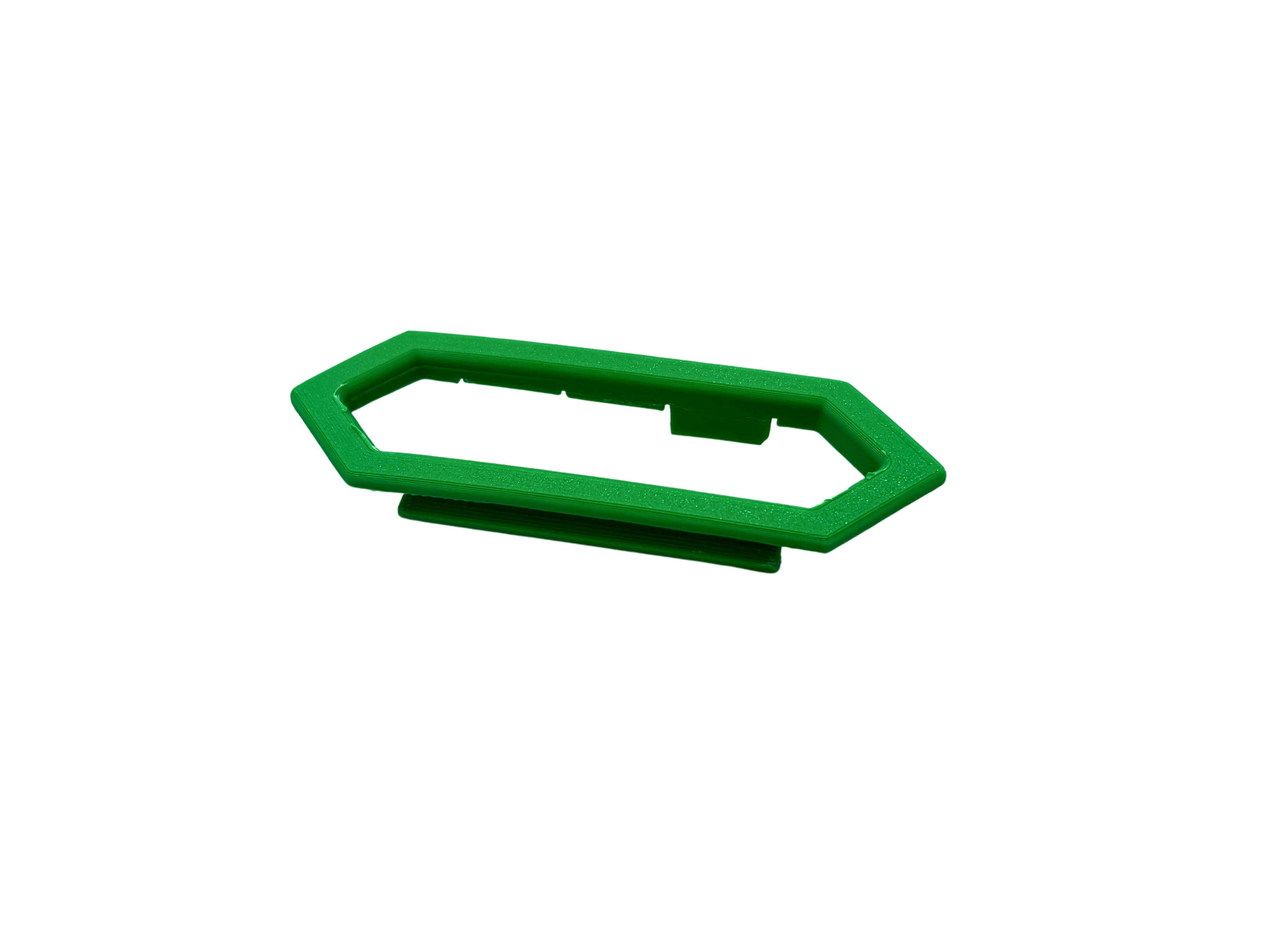 UTE canopy mount with green rope protectors