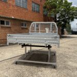2400mm alloy UTE tray designed for single cab vehicles