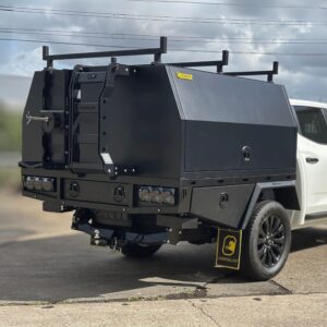 T3/X1 1800mmL Canopy with 1800mmL Tray Combo Black