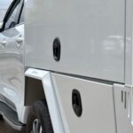 Modern white aluminium service body built for reliability and strength