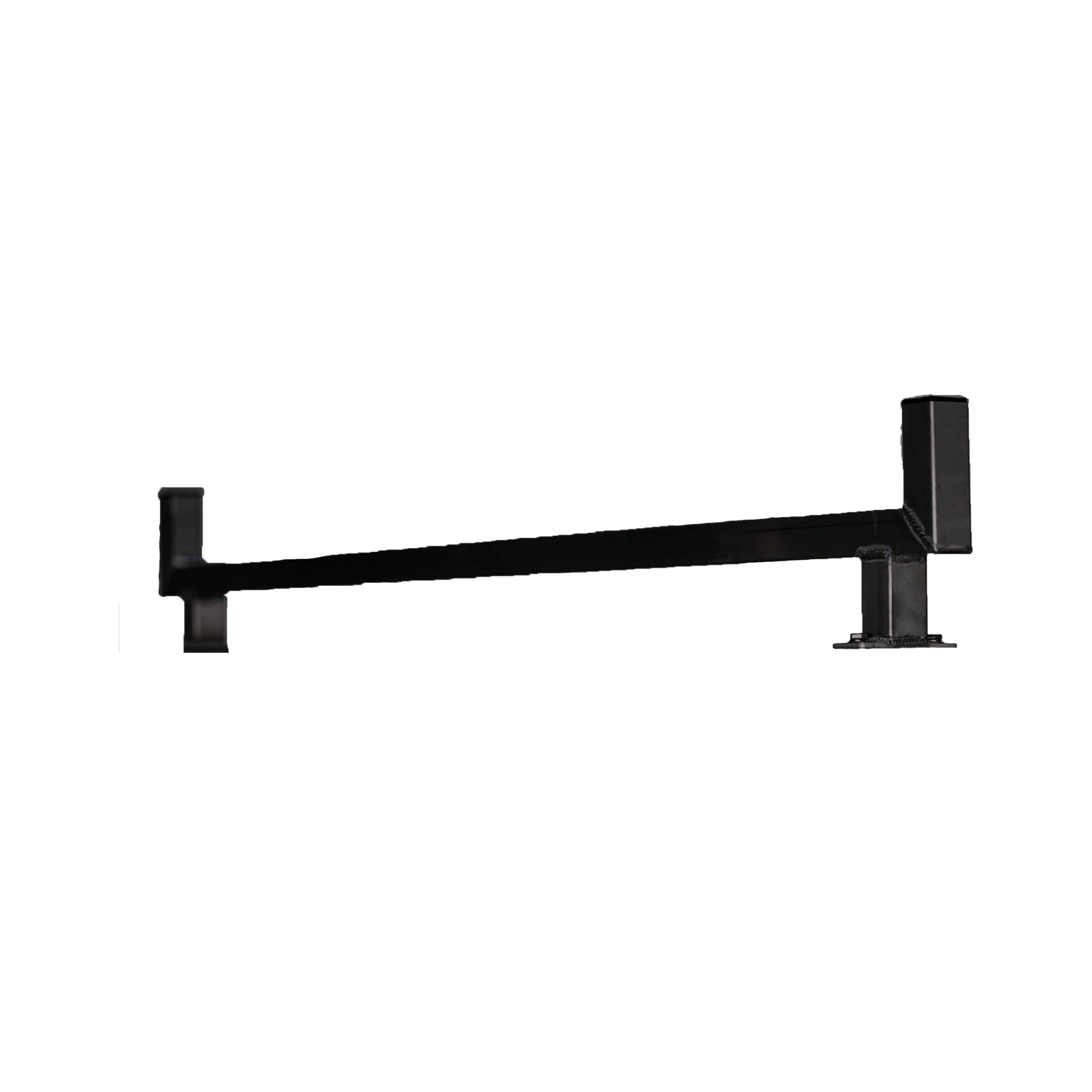 Black 1400mm roof ladder rack for UTE canopy